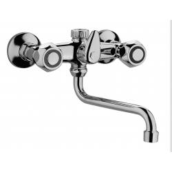 Wall sink tap with swivel...