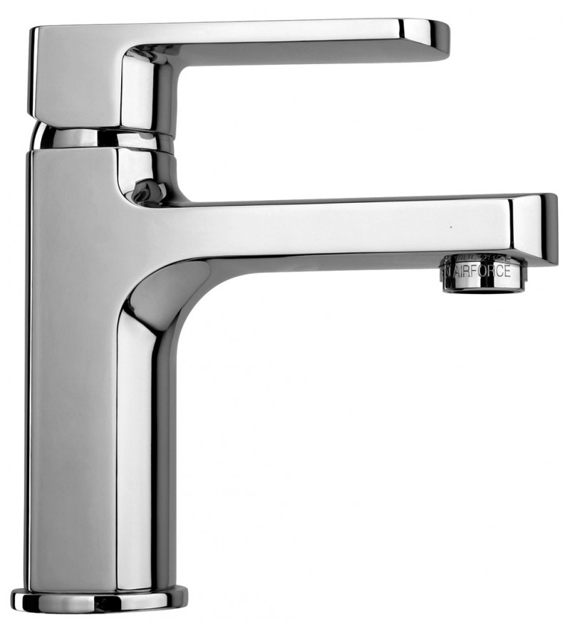 Chromed brass basin mixer without waste Paini Ovo 86CR205