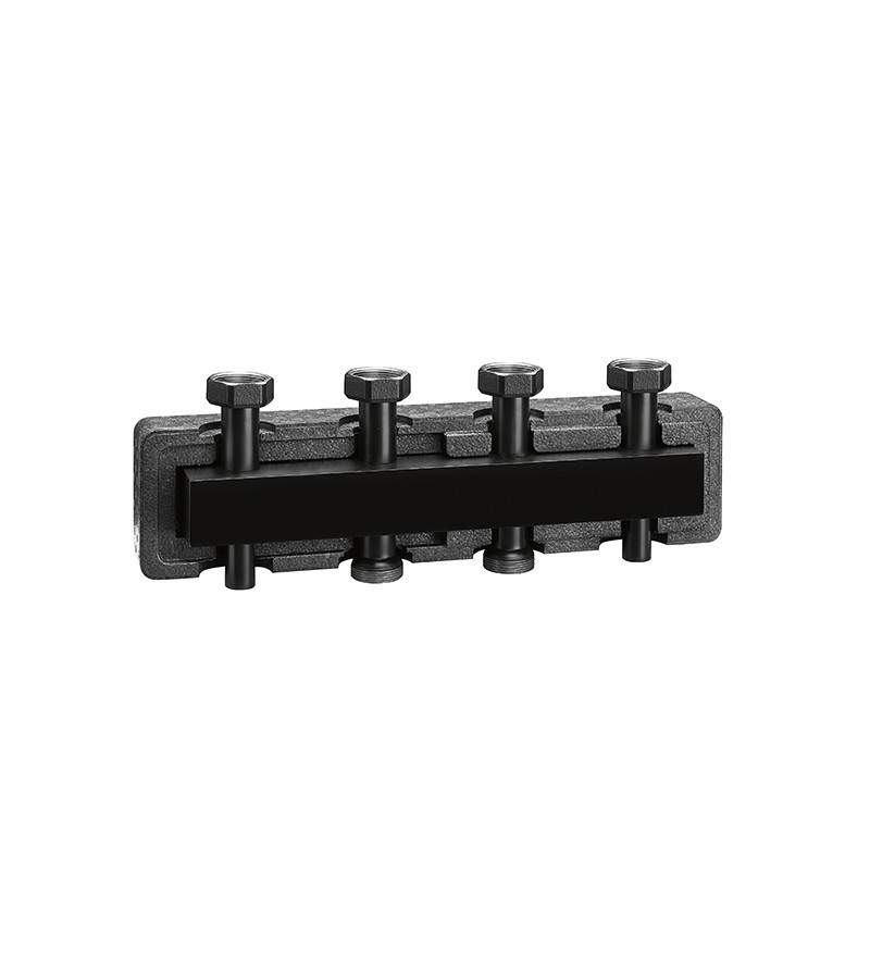 Manifold for heating systems. Steel body With pre-formed insulation Caleffi 550220