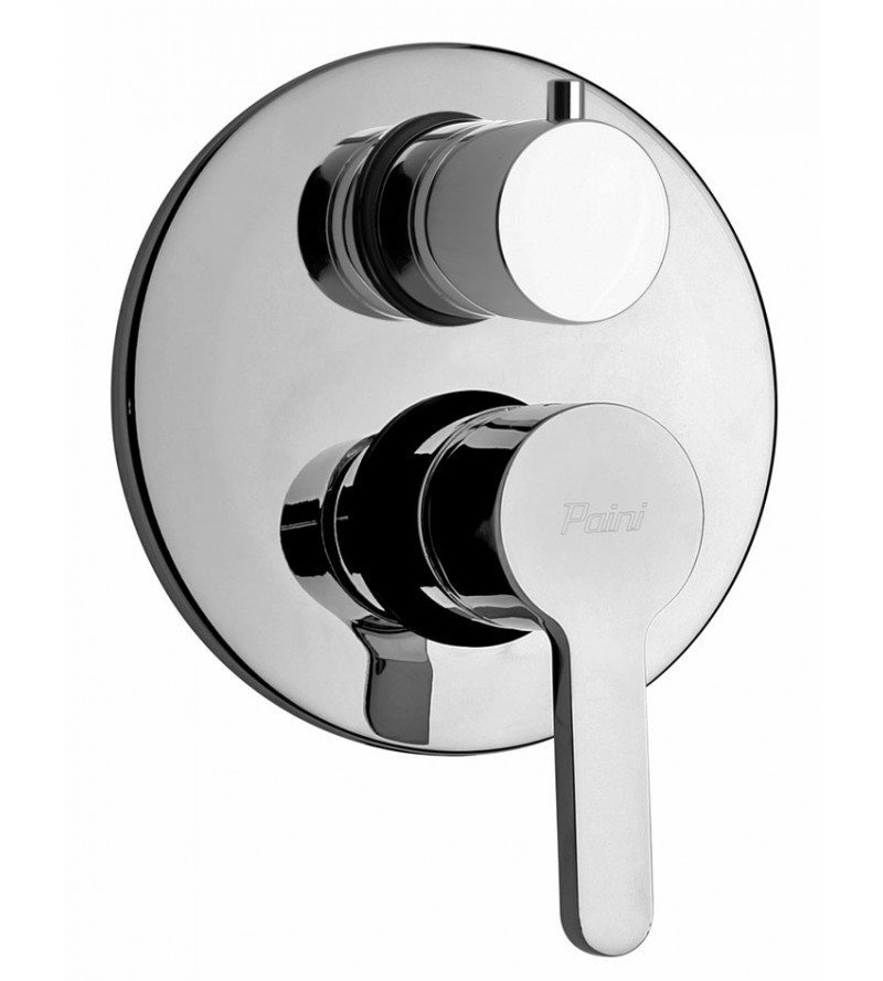 Built-in shower mixer with rotary diverter Paini Arena 92CR6911