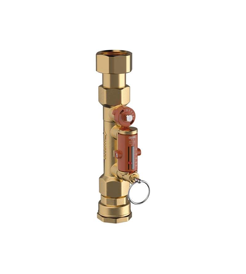 Balancing valve with flow meter Caleffi 112
