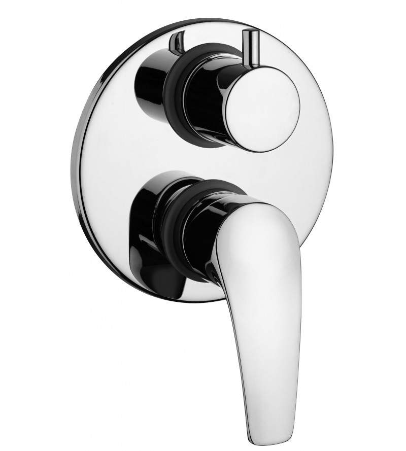 Built-in shower mixer with 2-way rotary diverter Paini Atomix 3.0 D1CR6911