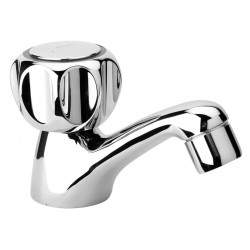 Swan-shaped sink tap with...