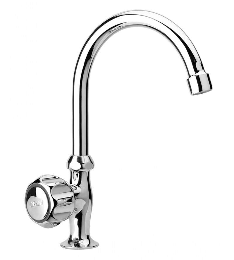 Basin tap with 360° adjustable spout Paini Arno 37CR225
