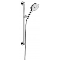 Shower rail with 3-jet hand...