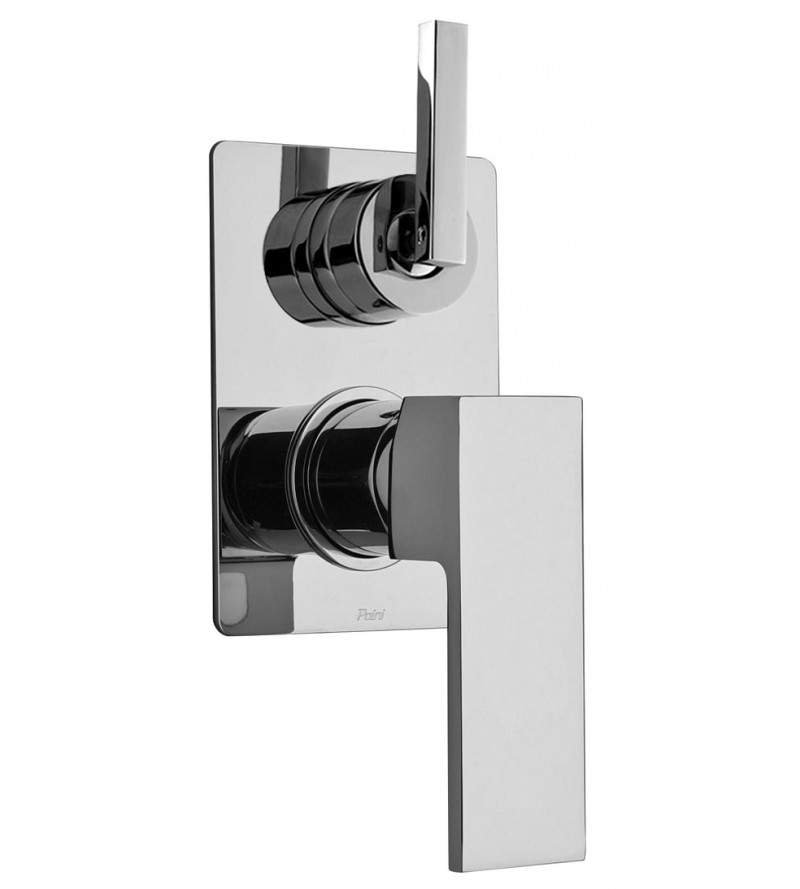 Chrome color built-in shower mixer with 2-way diverter Paini Venti V2CR6911