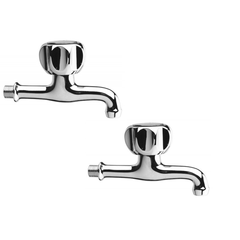 Pair of taps with 3/8"G connection Paini Arno 37CR531