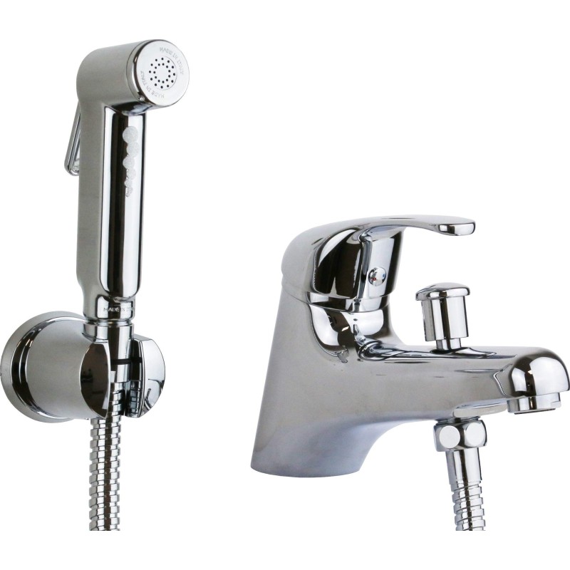 Washbasin mixer with on-off shower kit Gattoni 5607656C0