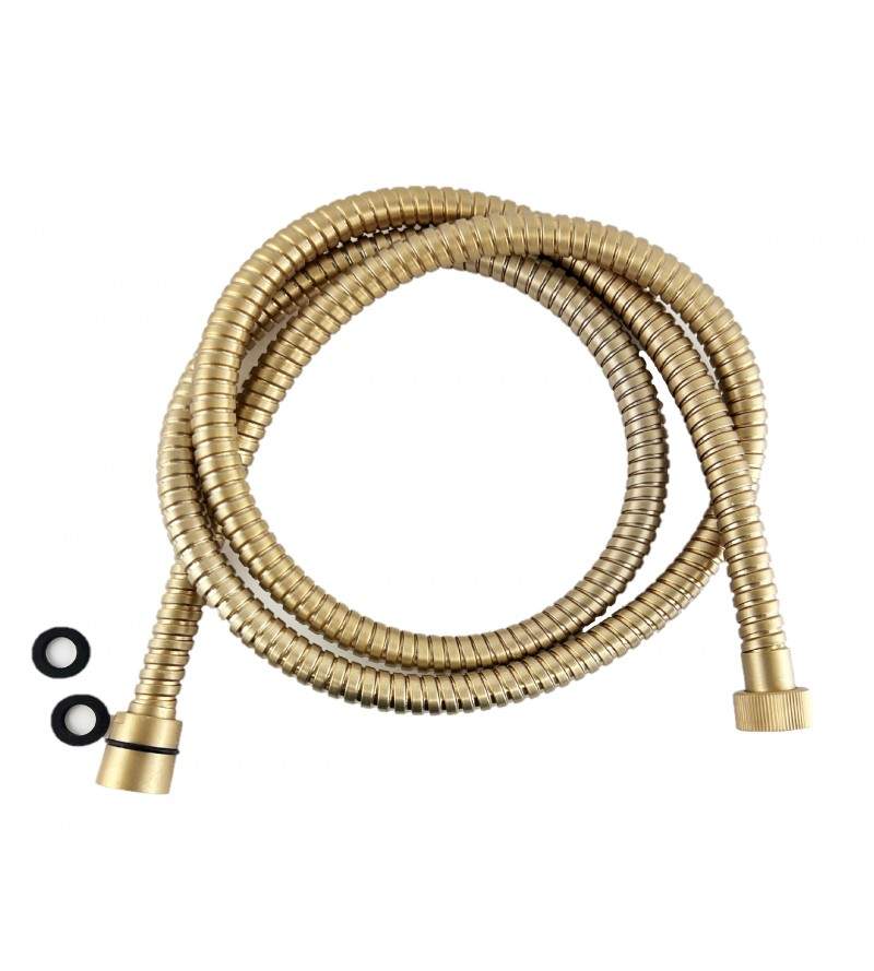 copy of Brass shower hose 150 cm brushed gold color Sphera FLD15580OSO