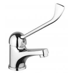Basin mixer with clinical...
