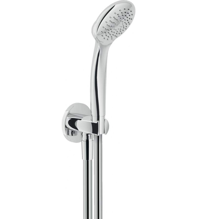 Shower kit with water connection chrome finish Nobili AD146/27CR