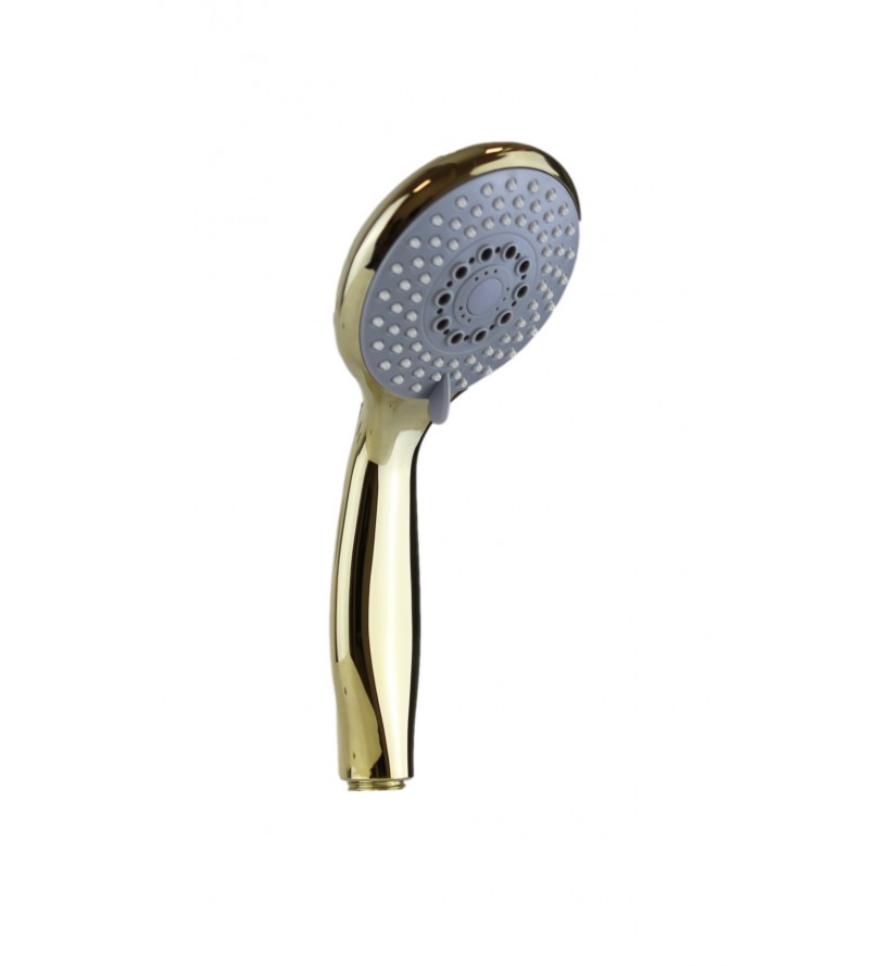 3-jet shower with standard gold colored connection Damast MIRO' 3M 13299