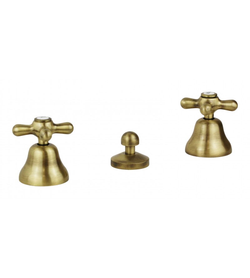 3-hole bidet tap in Bronze color Gattoni Calypso 1114150V0