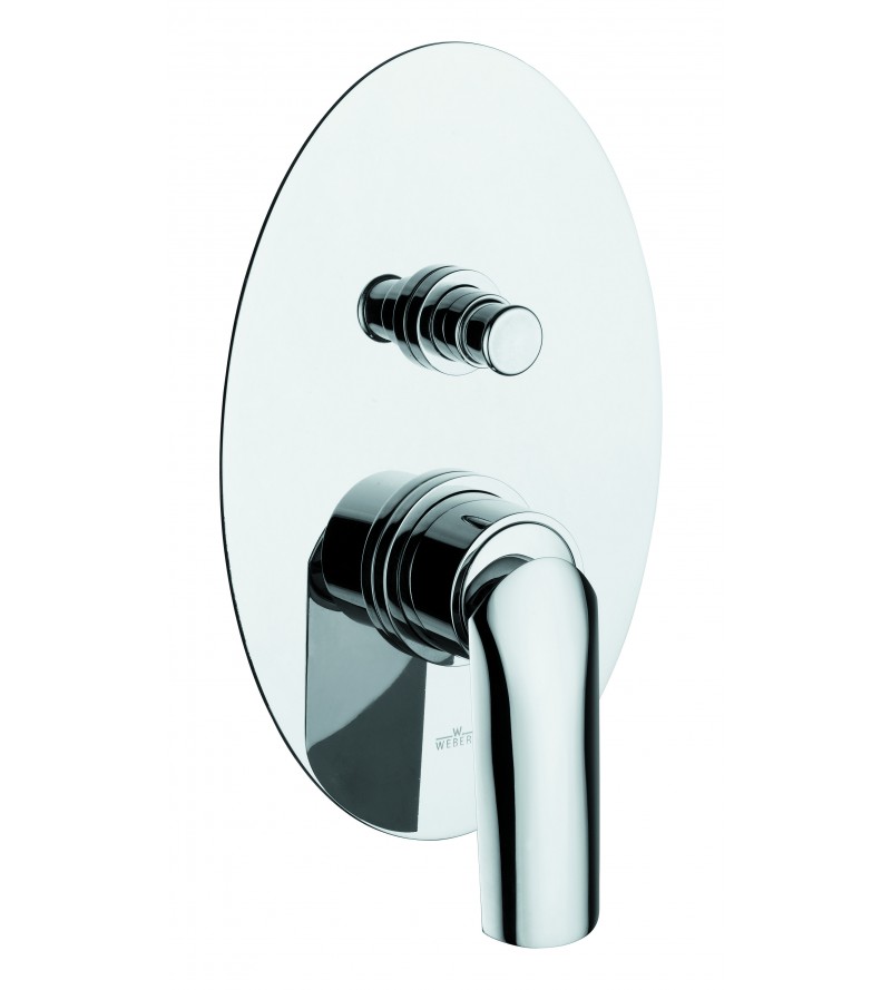 Mezclador de ducha empotrado con desviador Webert Vento D860132015