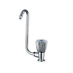 Single-water tap with...