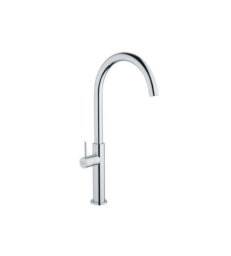 Kitchen sink mixer with high swivel spout for caravans and boats Elka Zen 60100
