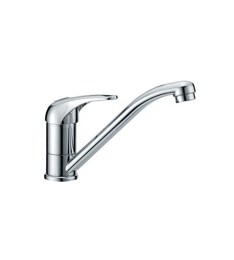 Kitchen sink mixer with swiveling spout for boats and caravans Elka Barby 2015