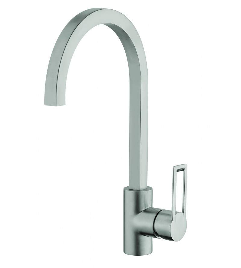 Kitchen sink mixer in brushed nickel color Icrolla Pella 7473NB