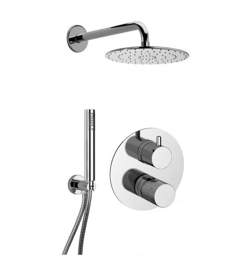 Shower set complete with built-in two outlets Paini Cox GRIP 7GCR433D