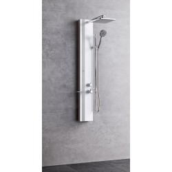 Modern shower panel with...
