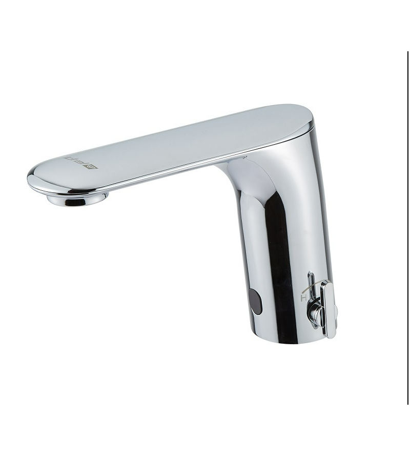 Electronic basin mixer operated by infrared sensor powered by batteries Idral 500