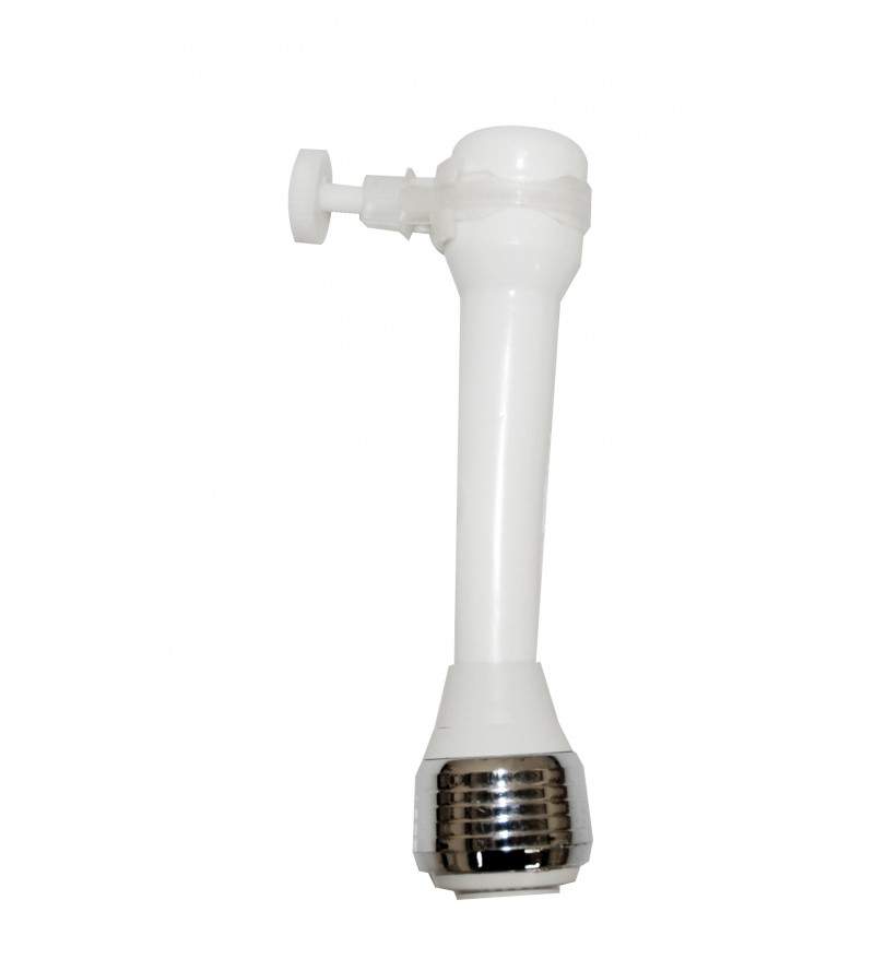 Extended universal aerator in white finish Tecom APUBC