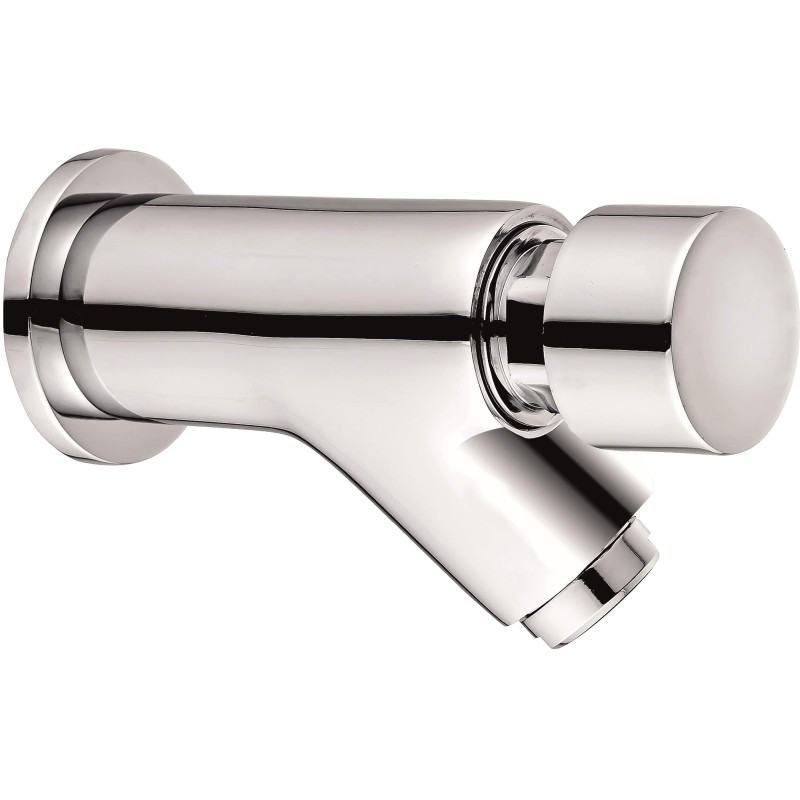 Self-closing wall-mounted basin tap with push-button activation Tecom TWS2306-2