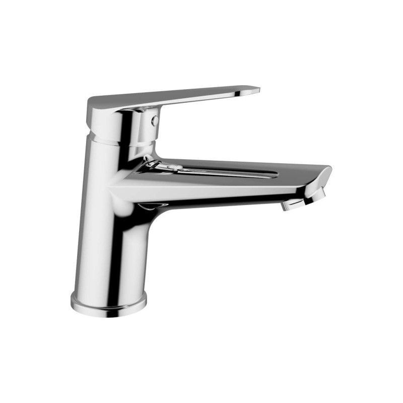 Single lever basin mixer with waste Teorema Slyce 9C301