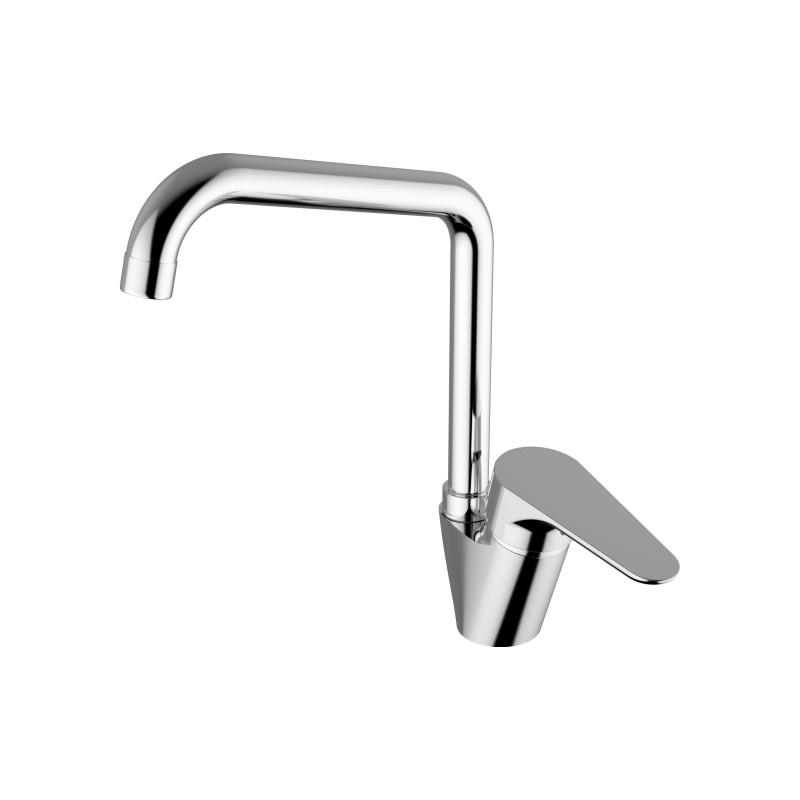 Kitchen sink mixer with adjustable spout Teorema Sonic 8C527