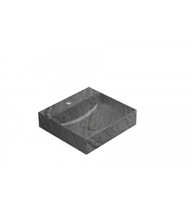 Lavabo rettangolare in ceramica 50.47 Globo T-Edge B6R51