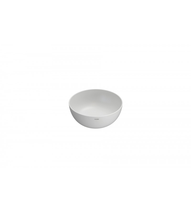 Countertop ceramic washbasin Ø 37 cm Globo T-EDGE B6T37