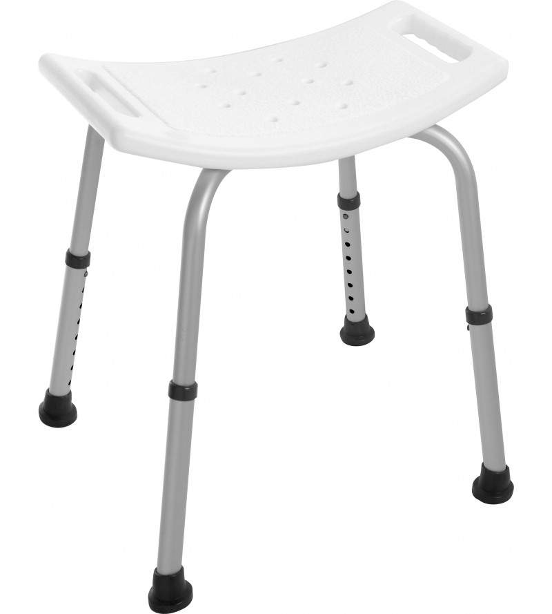 Stool for the disabled in ABS and adjustable aluminium Feridras Comfort 289002-B