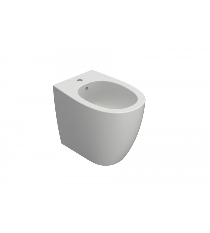 Back to wall ceramic bidet, back to wall installation 54.36 Globo 4ALL MD011