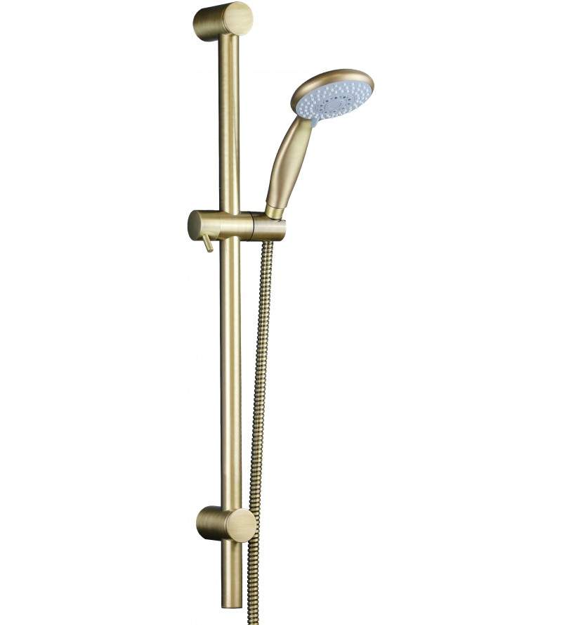 Bronze colored sliding shower rod Damast renovo 2.0 -15376