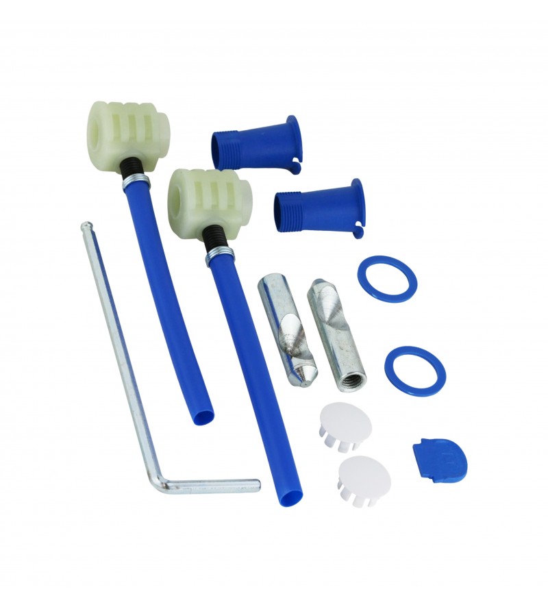 Concealed fixing kit with bottom actuation Globo FKSG2