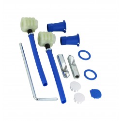 Concealed fixing kit with...