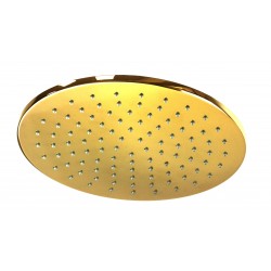 Gold colored brass shower...