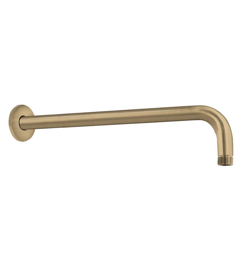 Brass shower arm 350 mm bronze color Damast Pegaso 35 15367