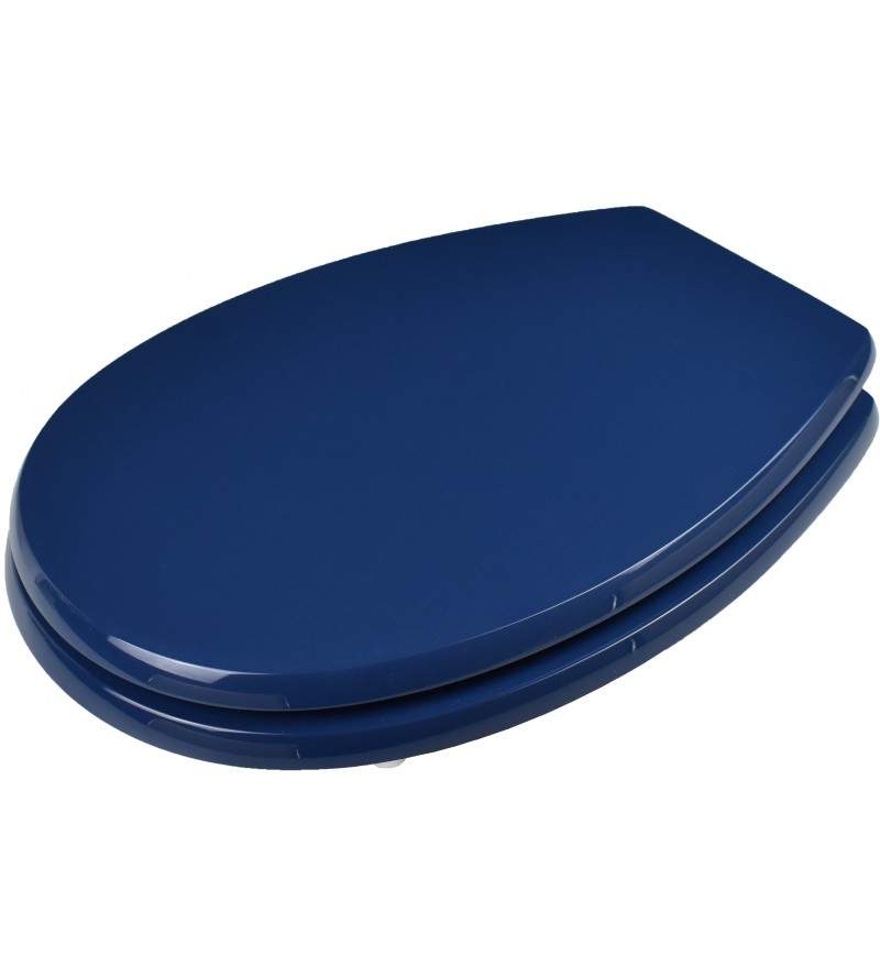 Asiento de inodoro azul marino para jarrones de la serie Piemonte Pozzi Ginori Niclam N36/20