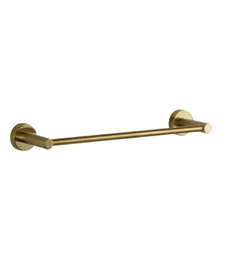Towel holder 30 mm in brushed gold colored brass ICrolla 16104.ABG
