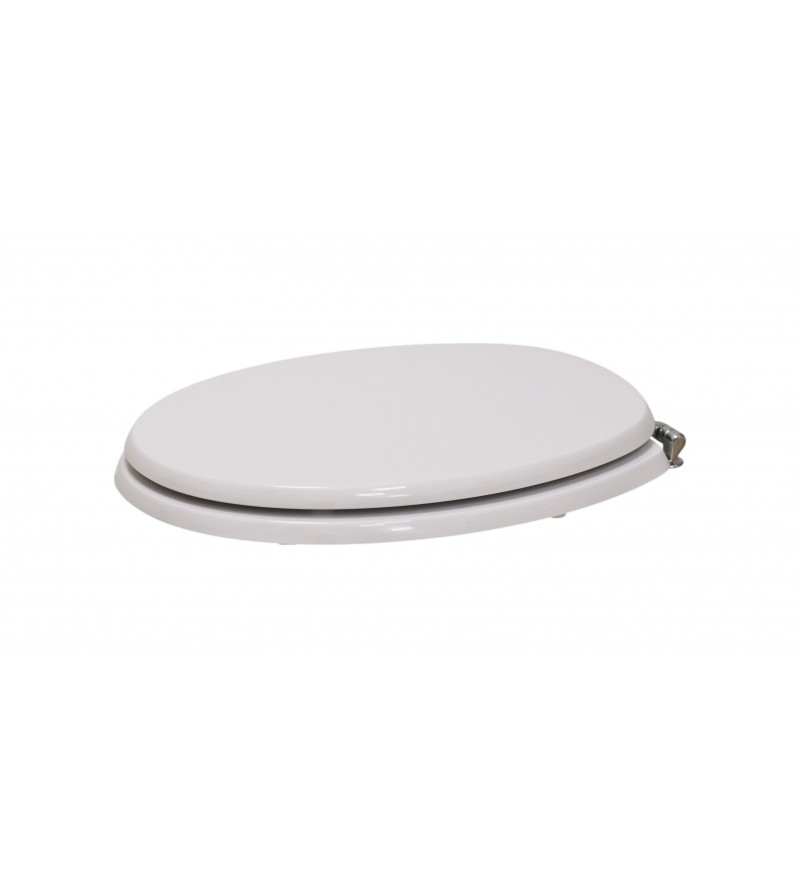 Copri wc in colore bianco compatibile con vasi Perla Classic Dolomite Niclam N8/E