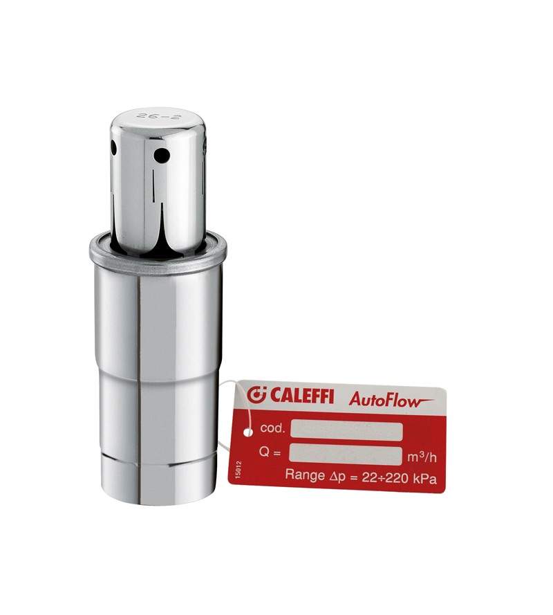 Spare AUTOFLOW® cartridge complete with metal tag and metal chain 0,35 40 390 kPa CALEFFI 03H35 XXX