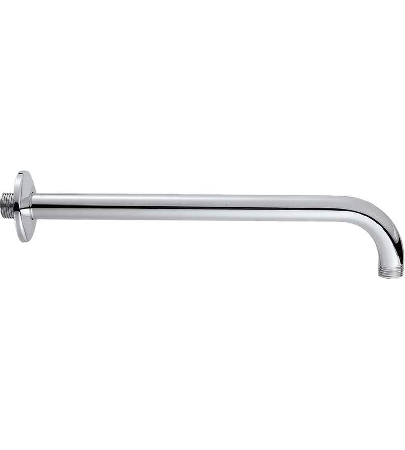 Shower arm in stainless steel 20 cm 1/2" Gas Piralla Rubinetterie BRD20ECO