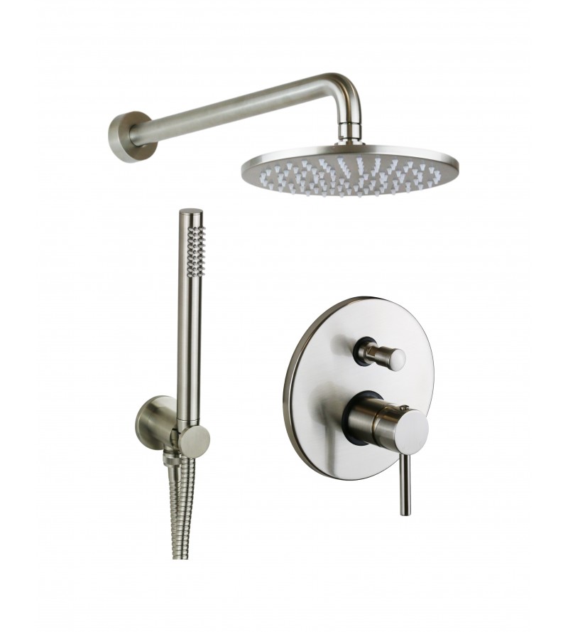 copy of Complete shower kit in bronze color with 200 mm shower head Pollini Jessy C477355255OA