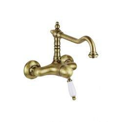 Wall-mounted sink mixer in...