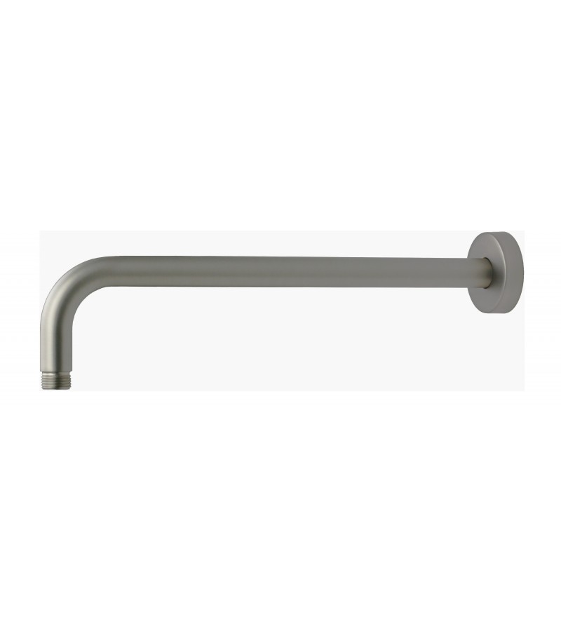 Shower arm 300 mm in steel looking colour Paffoni ZSOF035ST