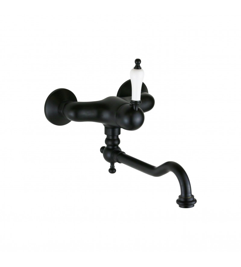 Wall mounted kitchen sink mixer with 180° swivel spout Resp Rubinetteria Caesar 154.420