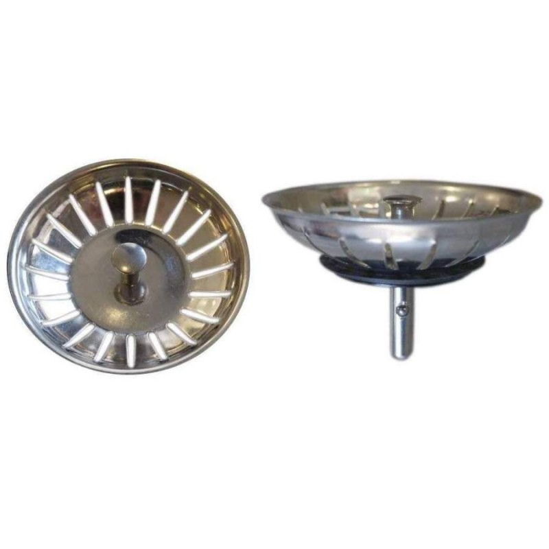 Spare Ø83 mm basket cap with stainless steel model ball L.B. Plast DC1158