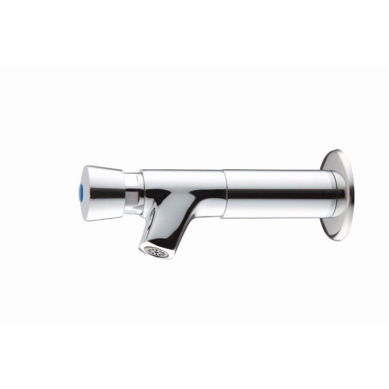 Single water temporized tap for wall installation, extended model MCM 904300