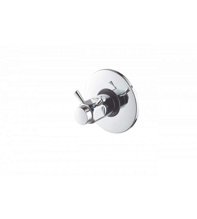 Built-in shower mixer, timed 15/25 seconds in chrome colour MCM 908501